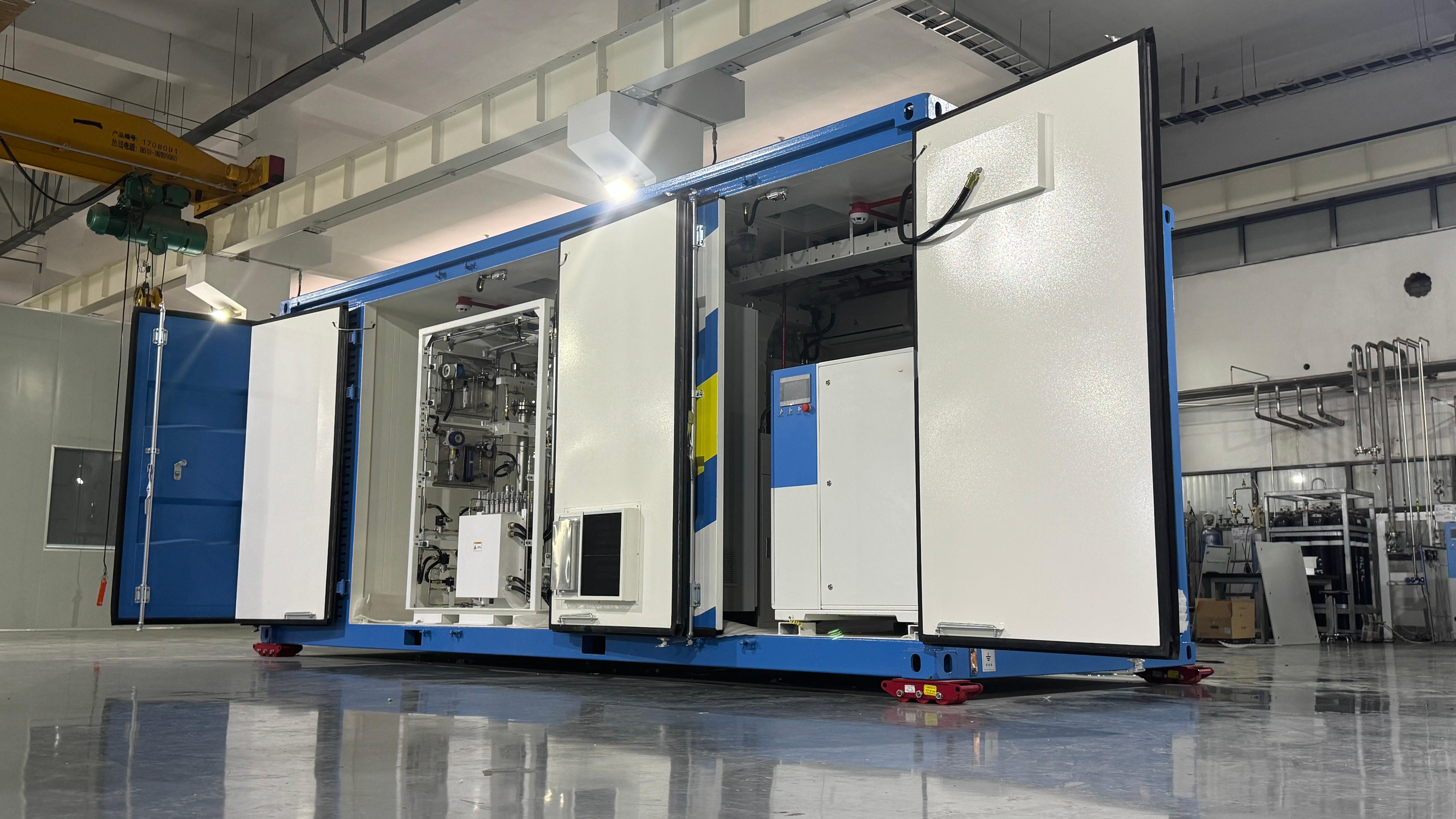 Commercial hydrogen-electric energy storage system HyESS-C
