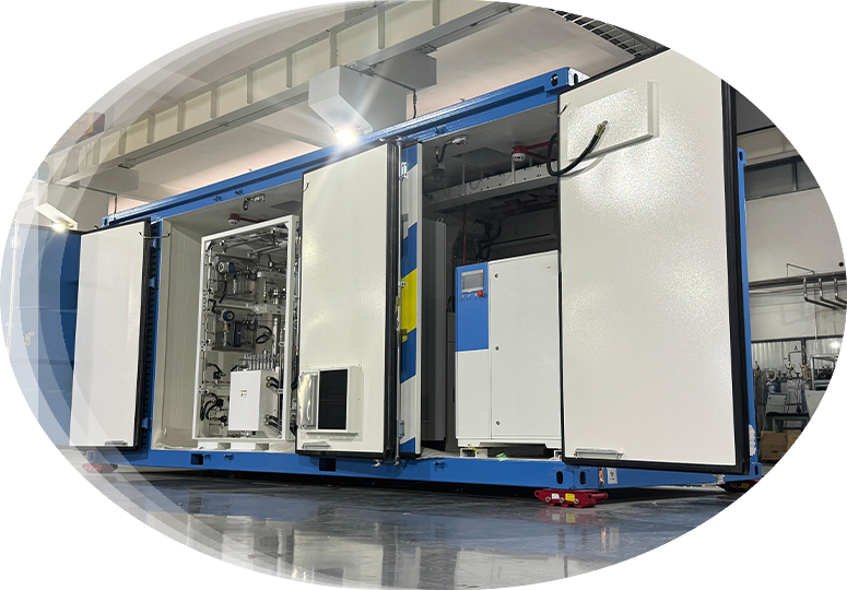 Commercial hydrogen-electric energy storage system HyESS-C
